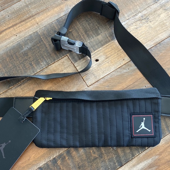 Jordan Bags Nwt Nike Air Jordan Black Fanny Pack Belt Bag Poshmark